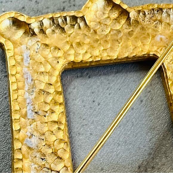 Vintage Leslie Block Prip Star and Moon Brooch - Picture 3 of 10